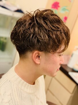 レイアンドアビオン(RAY&ABION) クール　マッシュ　パーマスタイル