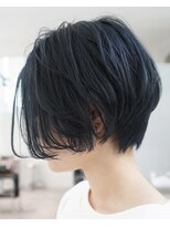 シェリ ヘアデザイン(CHERIE hair design)&nbsp;short × dark navy .