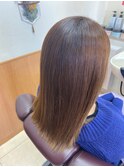 ♪明るめカラーをしてても◎いたわりストレート♪