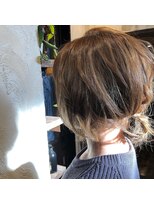 ヘアー クリエイト カルバリ(HAIR CREATE Calbari) 透け感ミルクティーベージュ