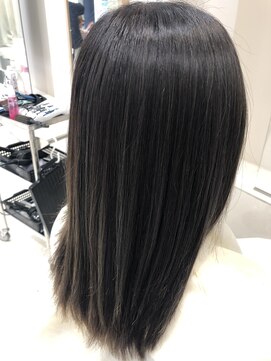 アヴァンス 深井店(AVANCE.) 酸性ストレート×ハイライトグレージュ