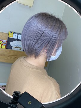 メリー ひたちなか(MERRY) ふわ軽ショート×Wバング☆かわいいナチュラル小顔ショートボブ