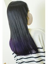 ビアージュ(Viage)&nbsp;:バイオレット　:裾カラー　:塩基性カラー　:青紫