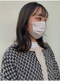 透明感カラー/韓国ヘア/シースルーバング