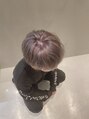 オーブ ヘアー クレア 春日店(AUBE HAIR crea) 学生さんのハイトーン