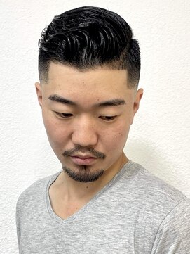 バーバースタイルズ 松江店(BARBER STYLES) スキンフェード×ハードパートスタイル <松江> <理容室>