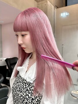 ソル ジングウマエ(SOL JINGUMAE) ピンク