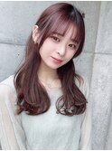 小顔に見えるモテウェーブレイヤーロング　PRIMA ange 中目黒