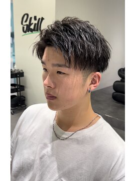スキル 渋谷(SKILL) フェードカット/バリアート/刈り上げ/メンズショート/短髪