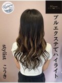 プルエクステでハイライト