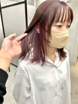 ムード タテマチ(mood tatemachi)&nbsp;インナーカラーラベンダーピンク×ラベンダー