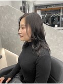 韓国レイヤー　レイヤーカット　韓国ヘア　顔まわりカット