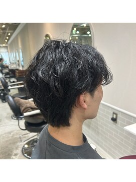 サンクチュアリー ウィズ コネクト(Sanctuary with connect) 波巻きパーマ