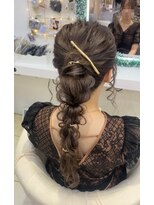 ヘイルジューシー(hail JUICY)&nbsp;編みおろしポニー