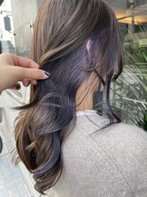 ヘアーサロンウル(hair salon ulu) （竹内）ピアスカラー