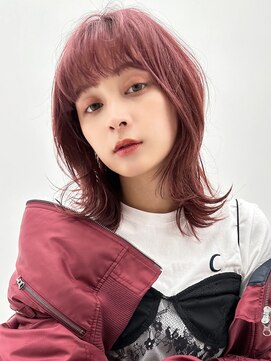 ラフィス ヘアー パーク 枚方2号店(La fith hair park) 【La fith】レッドカシス×ウルフ