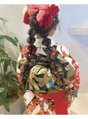 【Link】ポニーツインアレンジ/ヘアアレンジ/ヘアセット/卒業式