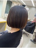 内巻きボブ