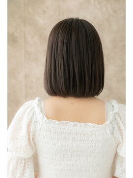 カバーヘアアンドスパ ブリス 浦和(COVER HAIR&SPA bliss) シースルー前髪グレージュカラー前下がりボブ310X浦和20代30代