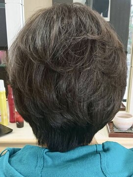 ヘアークリアー 春日部 大人可愛いミセスショートボブ/ボリュームup/30代40代50代