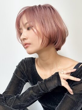 ロンドエニカ 大宮(Lond enika) 前髪カタログアンブレラカラーこなれミディウェーブパーマ大宮