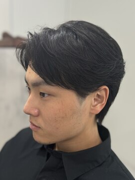 バース 梅田中崎町店(BIRTH) ニュアンスパーマセンターパート韓国フェザーパーマメンズパーマ