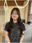 ロングウェーブヘア