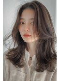 くびれヘア/ミディアム/レイヤーカット/【lana hair 新宿】