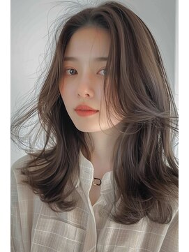 ラナ 新宿(lana) くびれヘア/ミディアム/レイヤーカット/【lana hair 新宿】