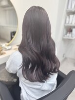 クアン(Cuan)&nbsp;ダークパープルロング