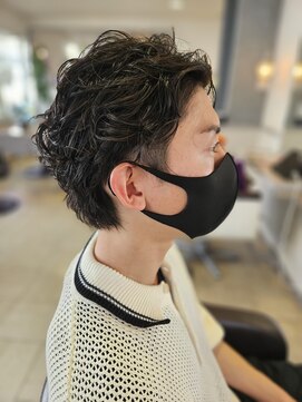 オッジ ヘアー 深谷店(Oggi Hair) オールパーマ メンズ 3月