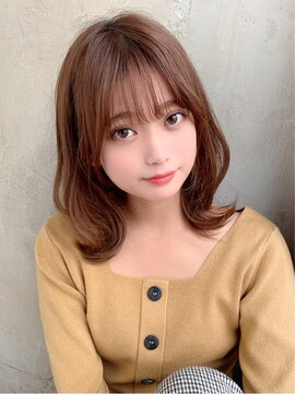 アフロートフクオカ(AFLOAT FUKUOKA) 【福岡初出店☆AFLOAT 福岡】小顔前髪ありくびれレイヤーカット