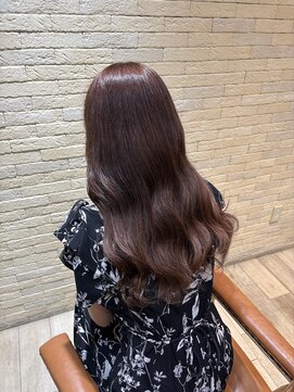 ケア アンド デザイン ココロ(care&design KOKORO) ブリーチなし × Wカラー  瀧澤 汐