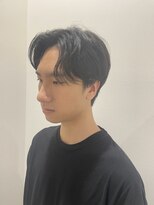 ビーヒアナウ N゜02 金沢鞍月店(BE HERE NOW)&nbsp;クラシカルショート韓国ヘアカルマパーマセンターパート