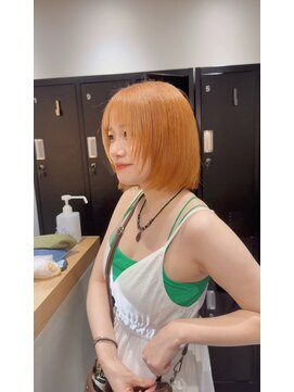 サロンドミルク 新百合ヶ丘店(salon de MiLK) ミルクティーベージュグレージュショートボブ新百合ヶ丘