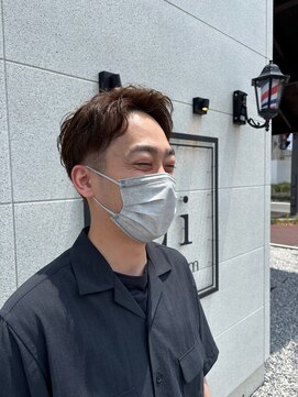 リチウム(Lithium) 〈落ち着いた大人のスタイル〉七三ルーズパート