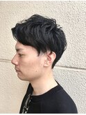 大人/メンズカット/ツーブロック/ビジネスマン