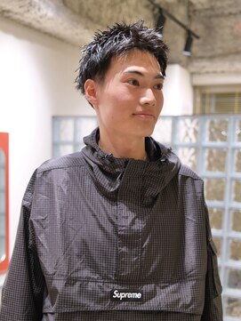 ノル 栄矢場町(nol) ツーブロックスパイキーショート
