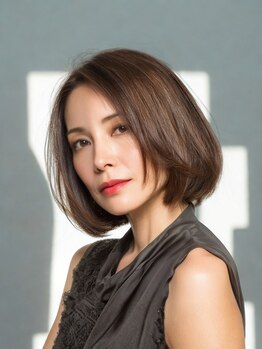 コーン(cone)の写真/ナチュラルな色味の白髪ぼかし・白髪染めが◎お客様に合せたカラーで透明感も。白髪が気になり始めた方に！