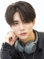 エイド 本店(aid)&nbsp;メンズセンターパートシースルーバングショートダウンパーマ