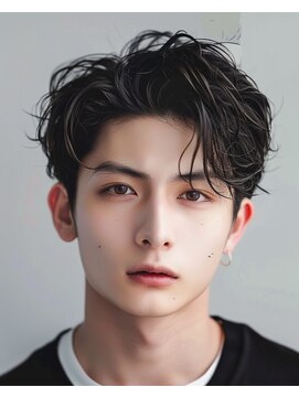 ニトバイアンキシム メンズ(nit by AHNKISM) 色気センターパート