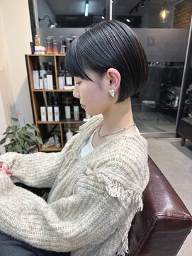 ナット(Nat) ミニボブ×ブルーブラック