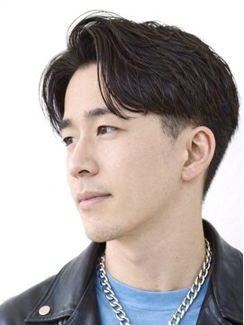 にもう 毛流れパーマ　メンズパーマ