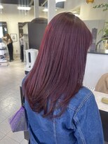 コレットヘア(Colette hair)&nbsp;【yui】艶っぽくレッドカラー音符