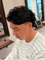 メゾンフォーメン 心斎橋店(Maison for men) ニュアンスサーフ ラルフカール マレット テーパーフェード