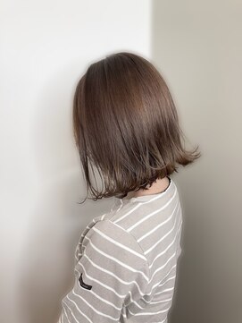 アース 天満橋店(HAIR & MAKE EARTH) ブリーチなしカラー◎外はねボブ/レイヤーボブ/大人可愛い