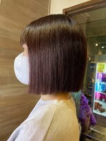 トレヘアー(tRe hair)&nbsp;ショート　ボブ　髪質改善　トリートメント/北本【京都二条】