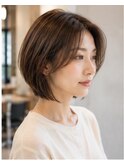 前下がりショートボブ
