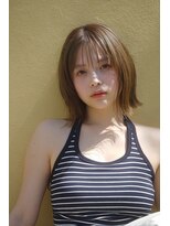 キユ(qiyu)&nbsp;結べる長さ伸ばしかけレイヤーボブ透明感大人ボブ[広島/八丁堀]