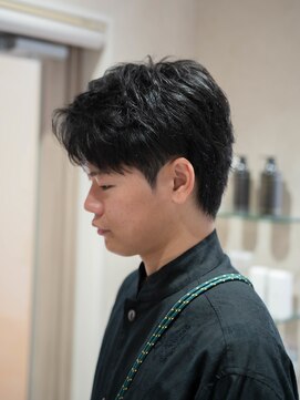 アレアル 広島並木通り店(ALEAR) メンズカット/メンズショート/コンマバング/ビジネスショート